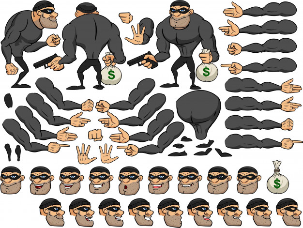 626x471 Thug Vector Premium Download