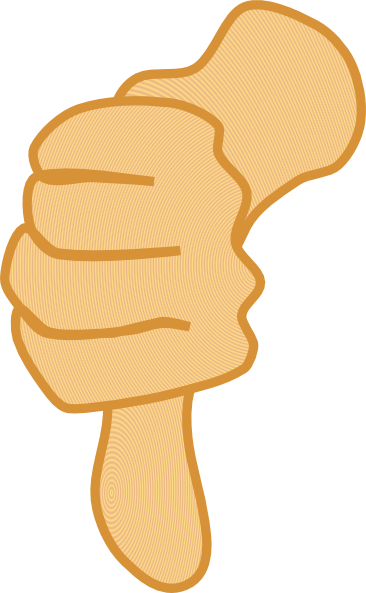 366x593 Thumbs Up Thumbs Down Clipart