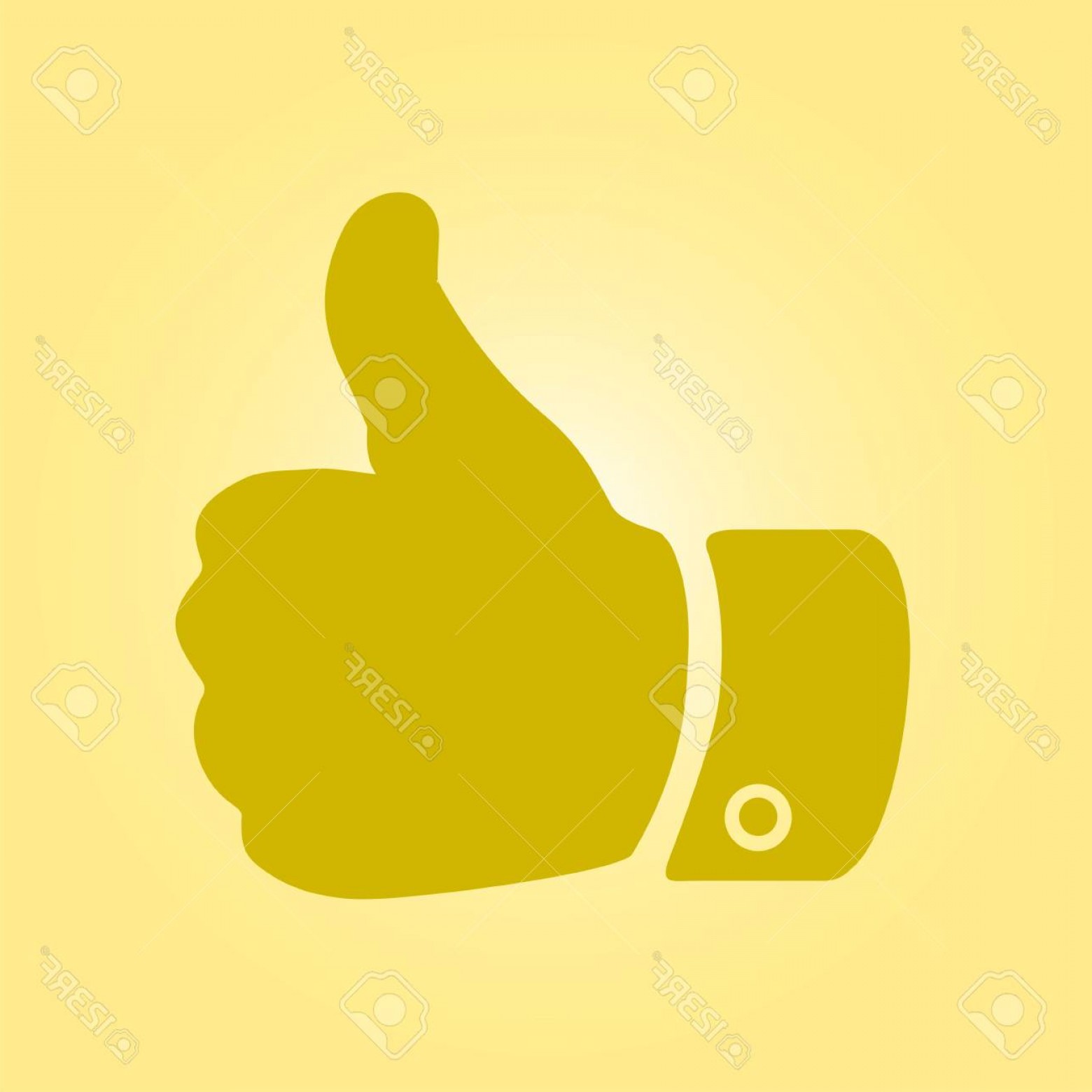 1560x1560 Photostock Vector Like Icon Hand Finger Up Sign Thumb Up Symbol