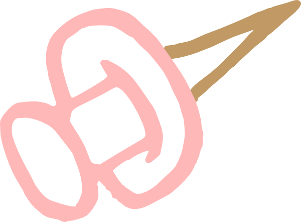 600x442 Thumbtack Clip Art Free Vector 4vector