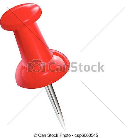 450x470 Thumb Tack Clipart Pin Vector