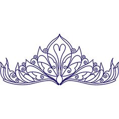 236x236 Hand Drawn Sketchy Royalty Princess Tiara Crown Notebook Doodles