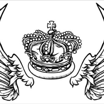 340x340 Crown Vector Vectors Download Free Vector Art Amp Graphics