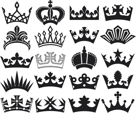 445x368 Free Crown Vector