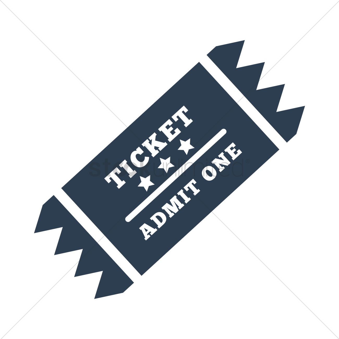 1300x1300 Sports Ticket Icon Vector Image