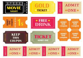 286x200 Ticket Free Vector Art
