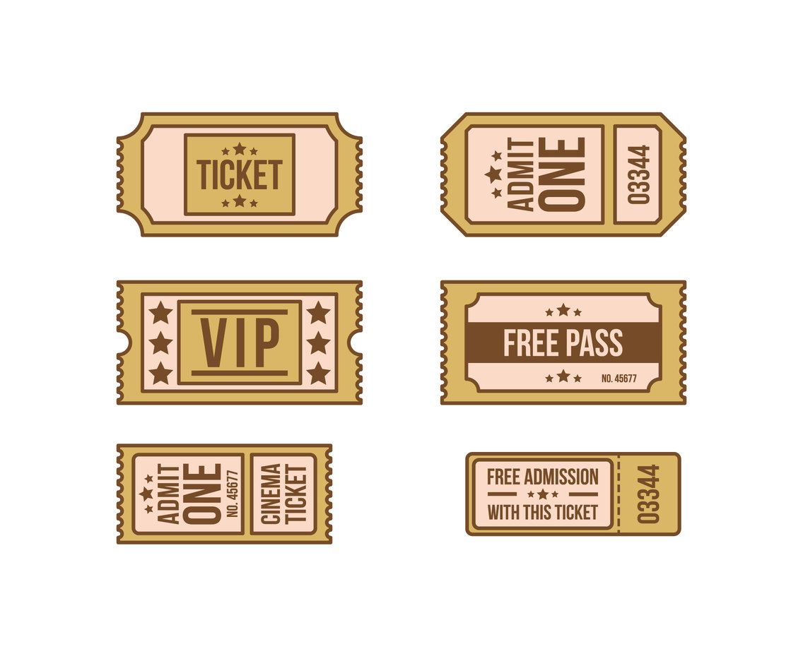 1136x936 Editable Ticket Vector Vector Art Amp Graphics