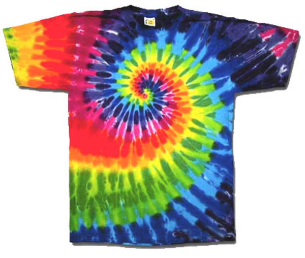 600x508 Tie Dye Shirt Clipart