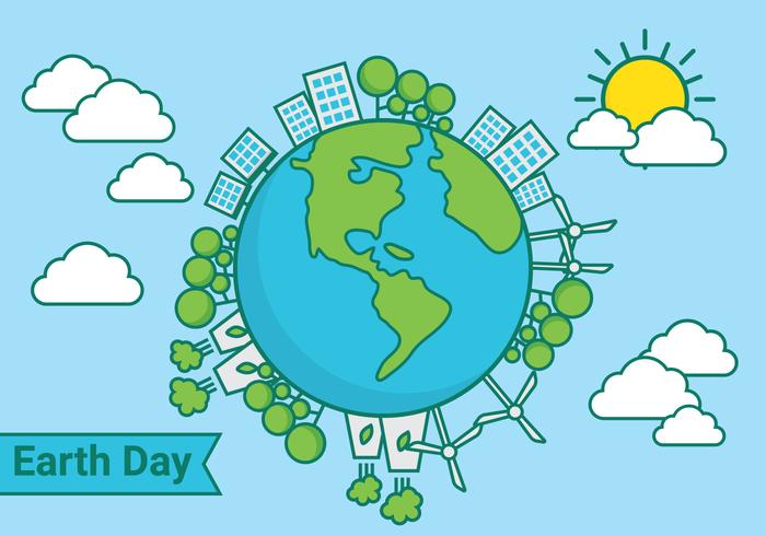 700x490 Earth Day Vector
