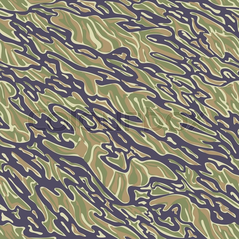 800x800 Military Camouflage Textile Seamless Usa, 1964 1975, Tiger Stripe