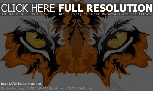 590x351 Tiger Eyes Vector Clipart Clipart Panda