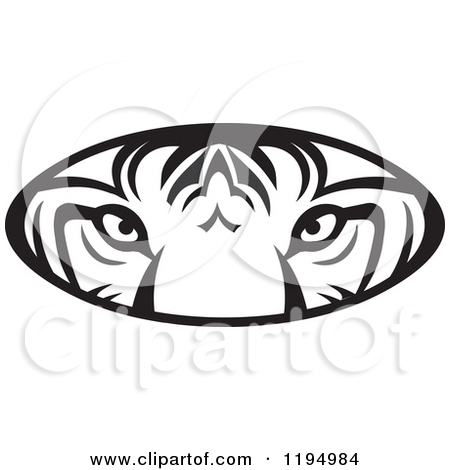 450x470 Tiger Eyes Clipart Free