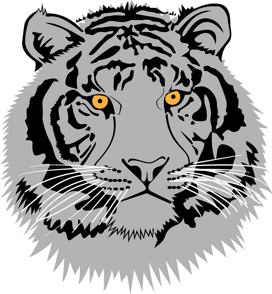 948x1024 Tiger Head Vector If You Want To Use This Image Free