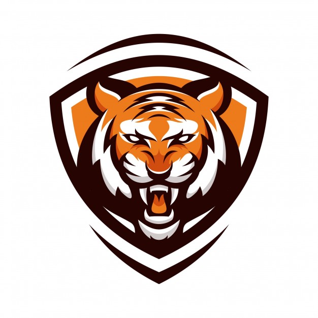 626x626 Tiger Animal Sport Mascot Head Logo Vector Vector Premium Download