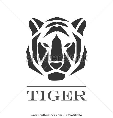 450x470 Logo Vector Tiger