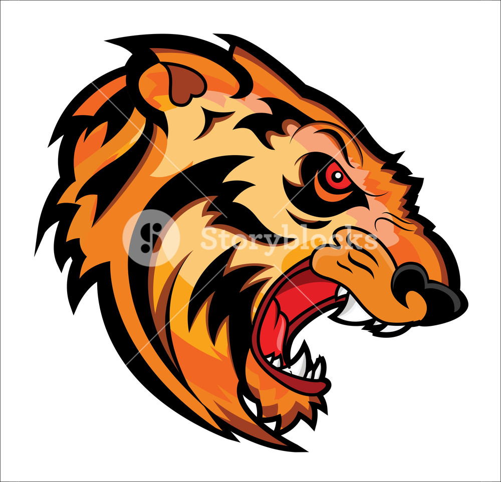 Tiger Mascot Vector