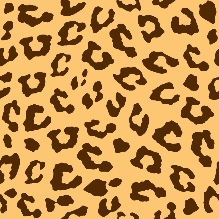 900x900 Leopard Skin Clipart Illustrator