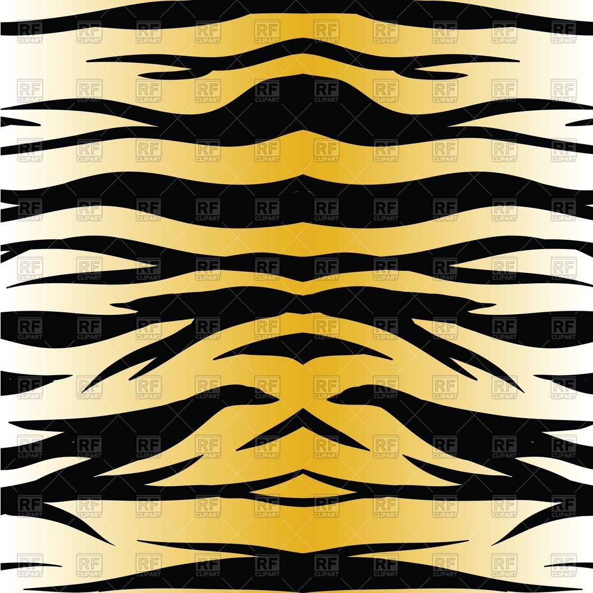 1200x1200 Tiger Skin Pattern Vector Image Vector Artwork Of Backgrounds