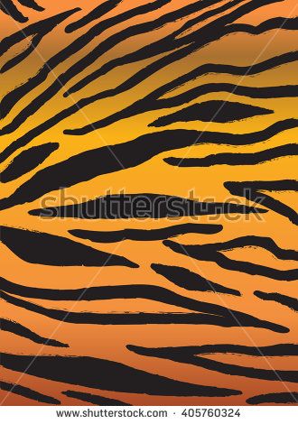 330x470 Abstract Background. Tiger Stripes Pattern. Digital Vector