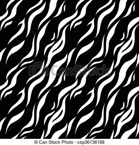 450x470 Animal Seamless Pattern. Vector Seamless Pattern With Tiger
