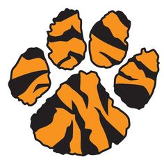 236x236 Collection Of Tiger Paw Prints Clipart High Quality, Free