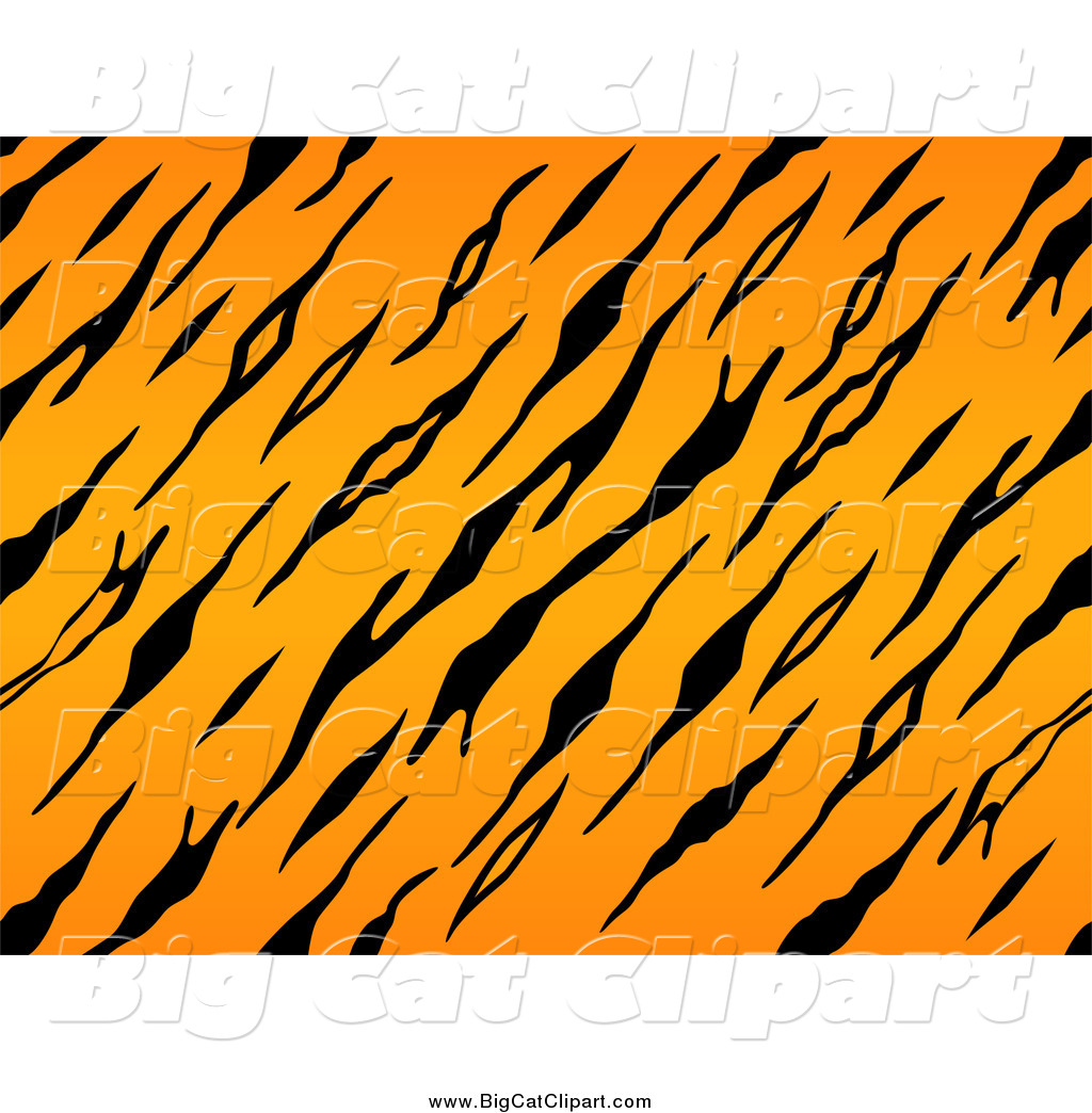 1024x1044 Big Cat Vector Clipart Of A Seamless Tiger Jungle Animal Print