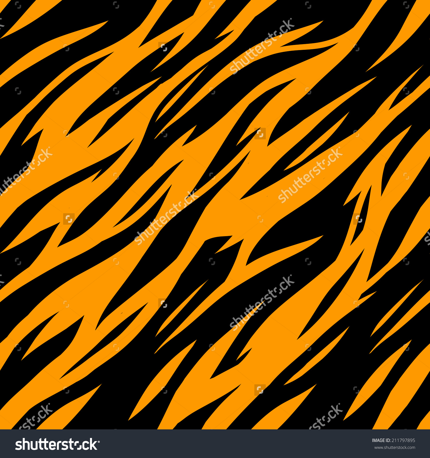 Tiger Print Vector at GetDrawings | Free download