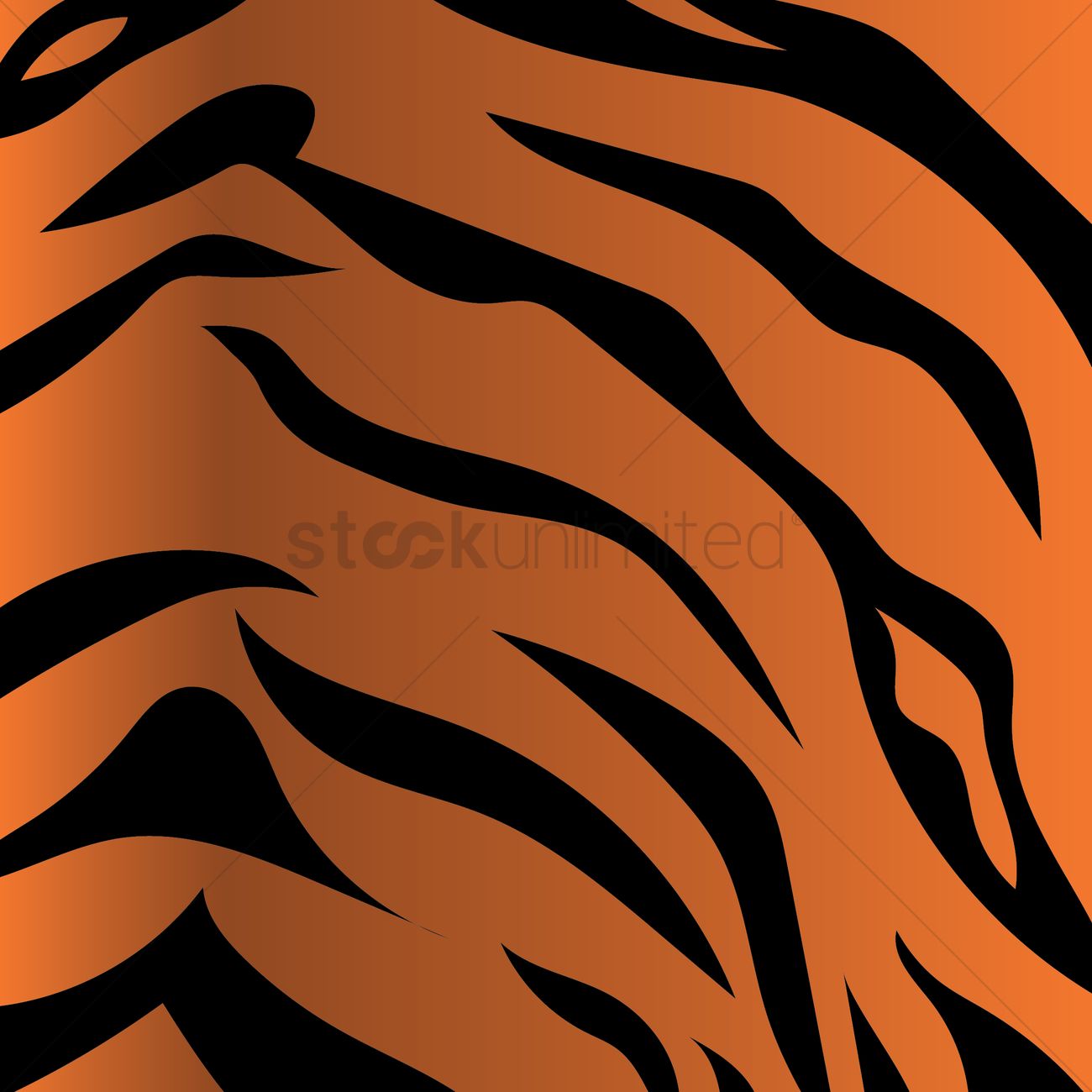 1300x1300 Tiger Stripes Background Vector Image