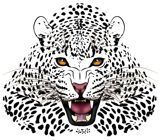 525x458 Set Of Tiger Vector Picture Art 18 Free Download