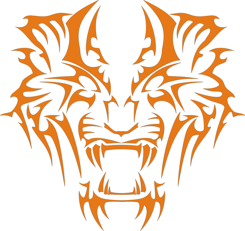 800x755 Tiger Vector Logo By Shangynex