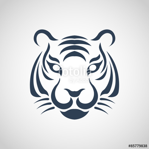 500x500 Tiger Logo Vector Stock Image And Royalty Free Vector Files On