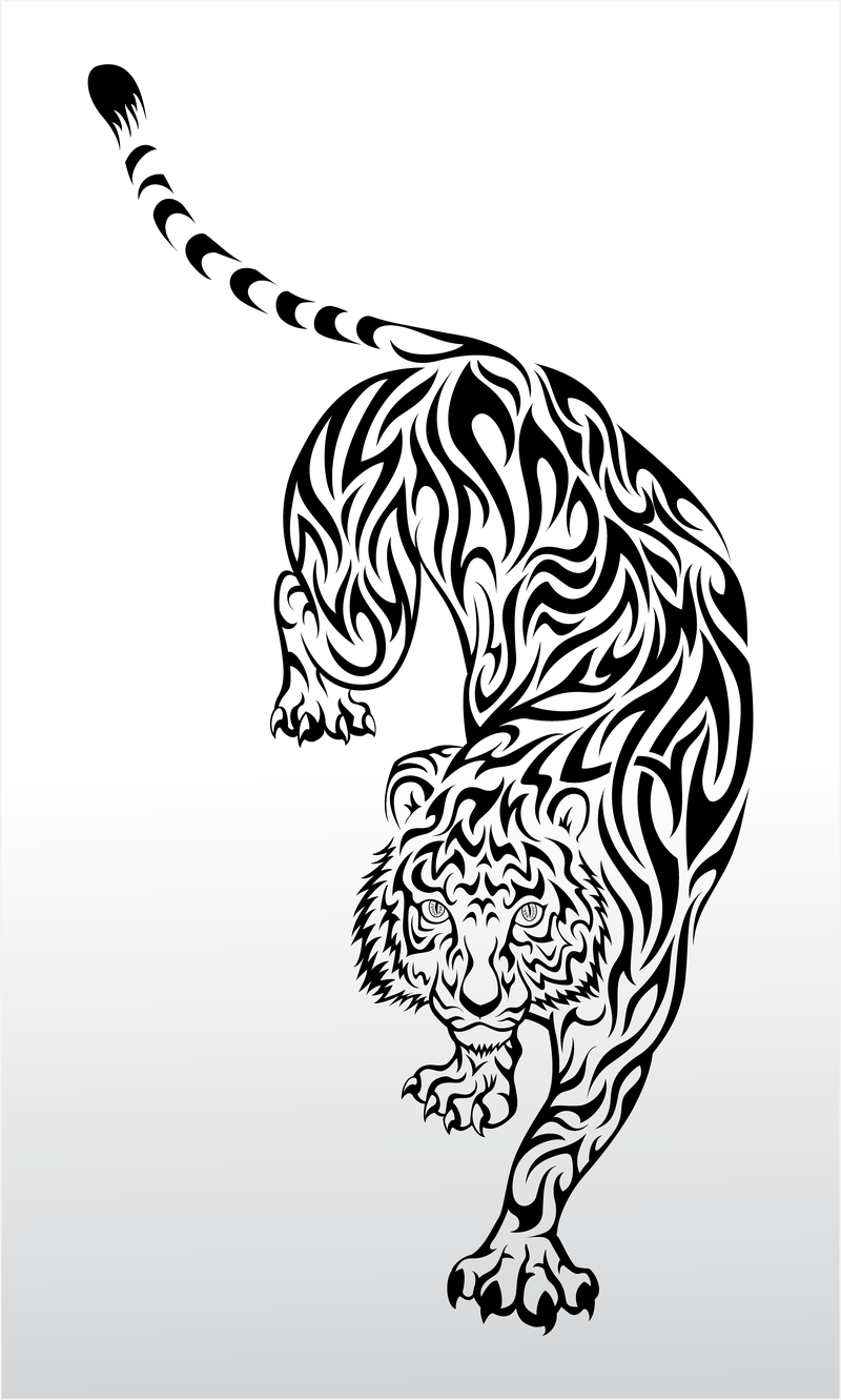 Tiger Vector Images at GetDrawings | Free download