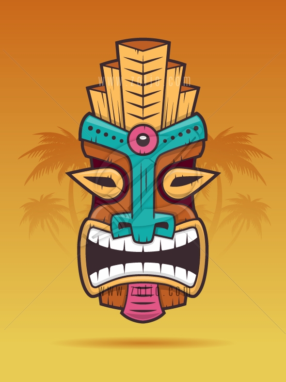 590x787 Tiki Mask