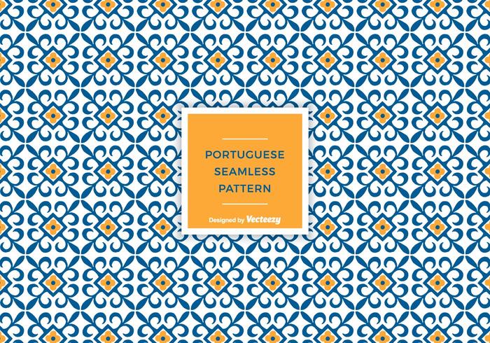 700x490 Free Portuguese Tile Vector Pattern
