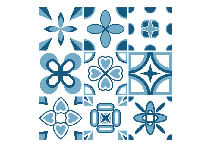 700x490 Free Portuguese Tile Vectors