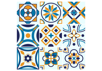 352x247 Portuguese Tile Vector Free Vector Download 376347 Cannypic