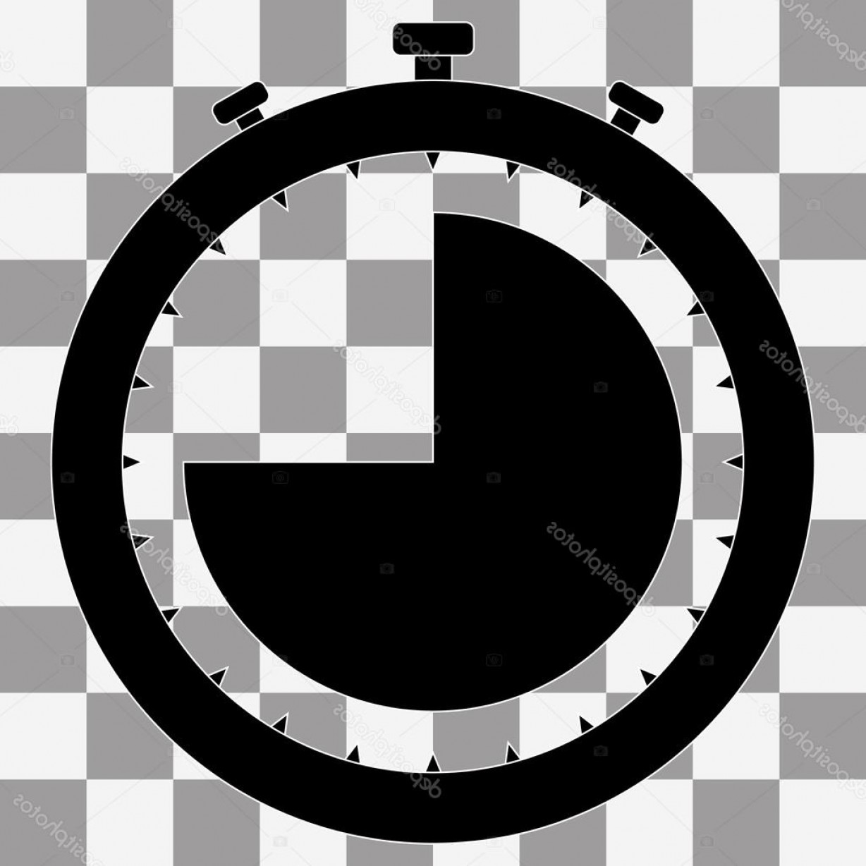 1228x1228 Stock Illustration Timer Icon Vector On A Sohadacouri