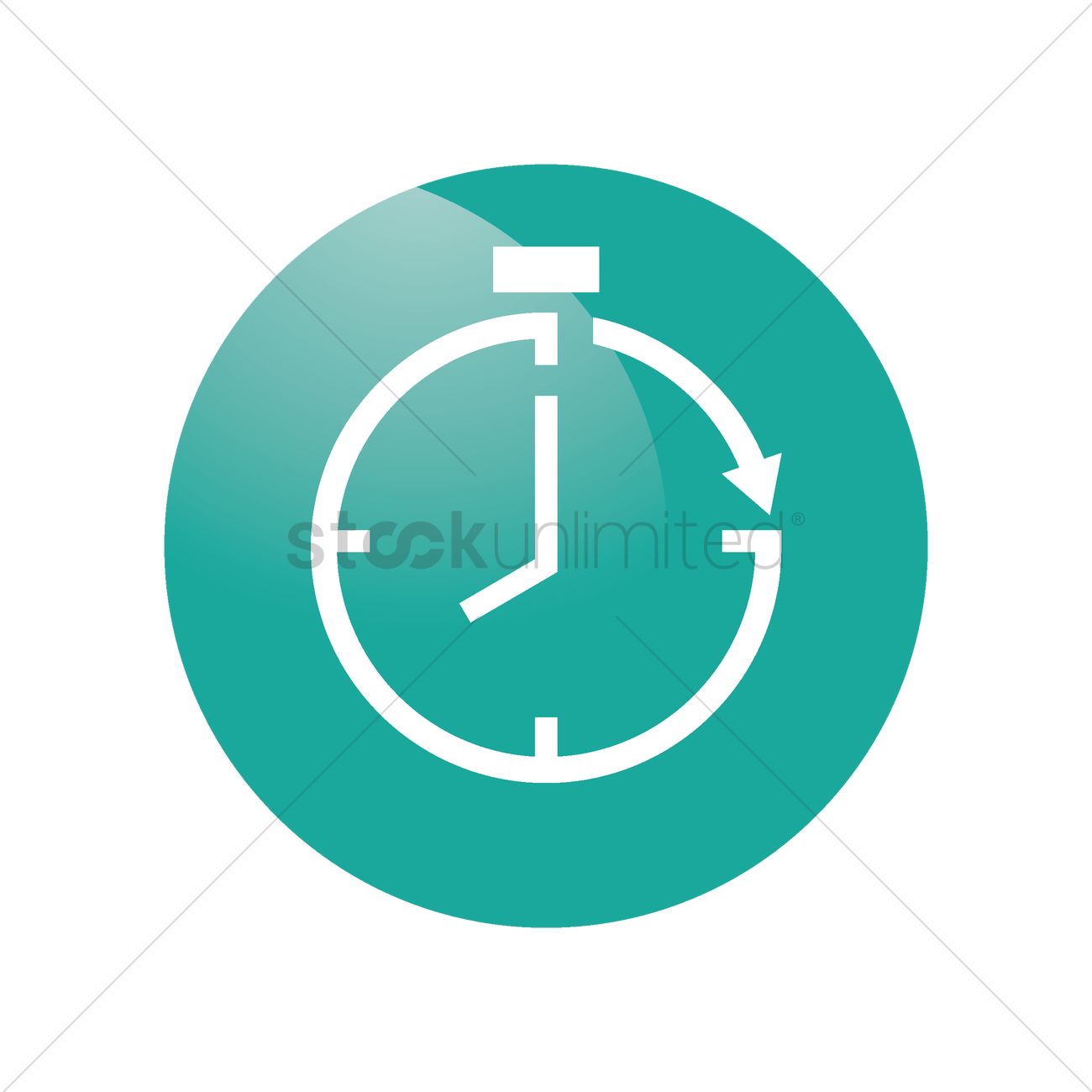 1300x1300 Timer Icon Vector Image