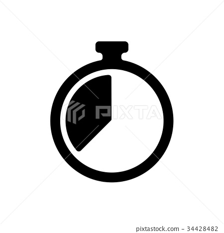 450x468 Stop Watch, Timer, Vector