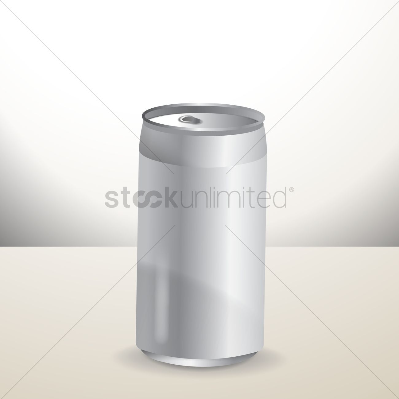 1300x1300 Tin Can Vector Image