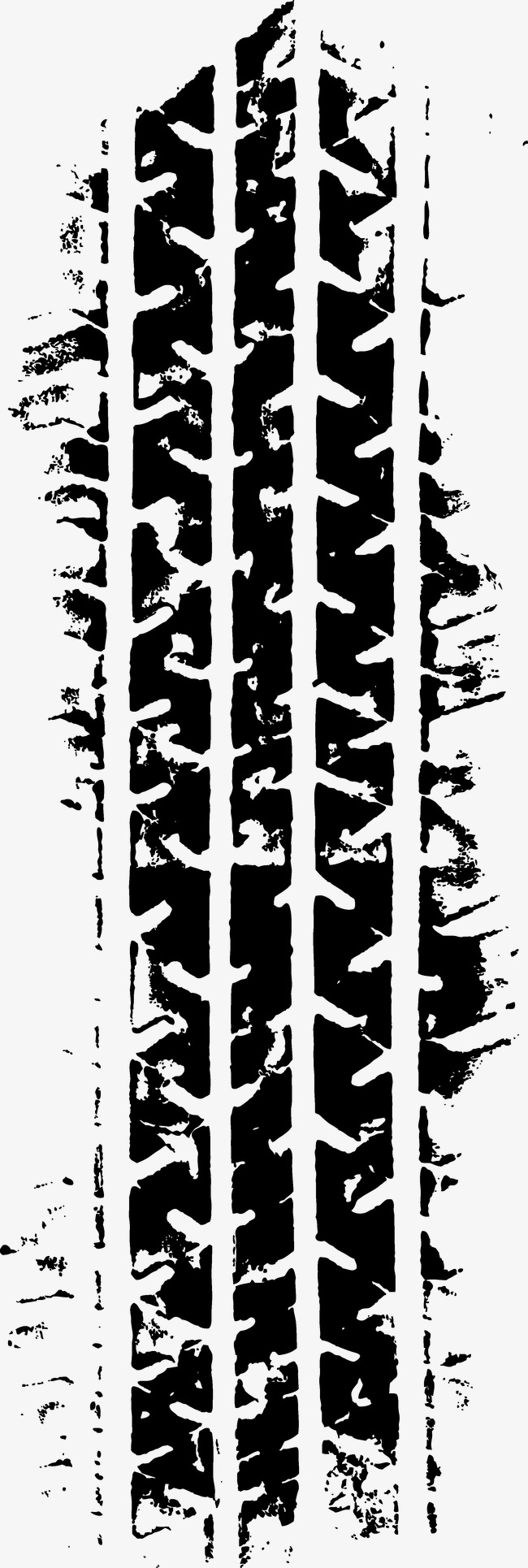 650x1930 Tire Tracks Png Images Vectors And Psd Files Free Download On
