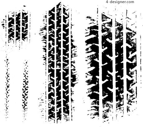 Tire Tracks Vector at GetDrawings | Free download