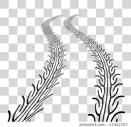 450x438 Tire Tracks Vector