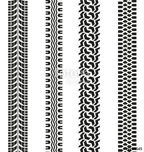 475x500 Tire Tracks Vector Stock Image And Royalty Free Vector Files On