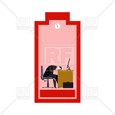 400x400 Empty Battery On Smartphone