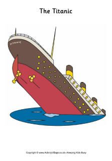 223x320 Titanic Ship Clip Art