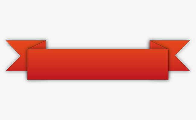 650x400 Red Title Ribbon, Satin, Frame, Banner Png And Vector For Free