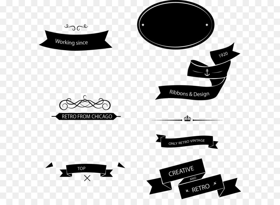 900x660 Vector Black Text Title Png Download