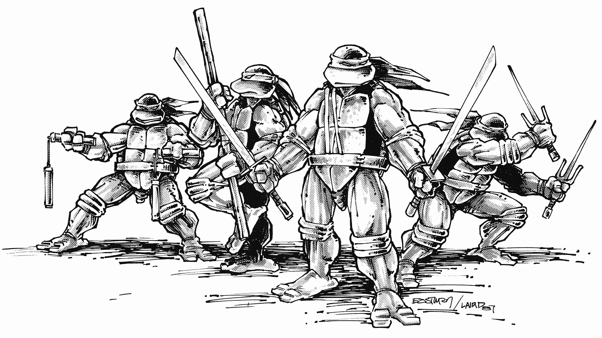 1920x1080 Teenage Mutant Ninja Turtles Zoom Comics