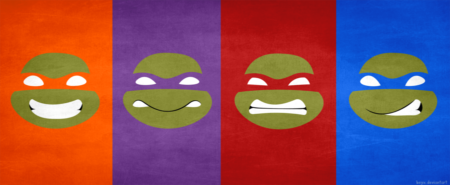 900x371 Teenage Mutant Ninja Turtles By Beyx